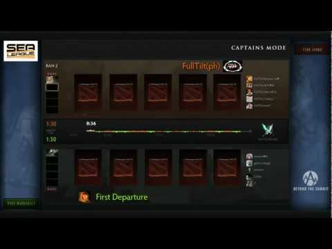 First Departure vs FullTilt (SEA League - Qualifier 1)