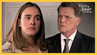 Rebeca descubre que José Emilio inició los trámites de divorcio | Vivir de amor 3/5 | Capítulo 79