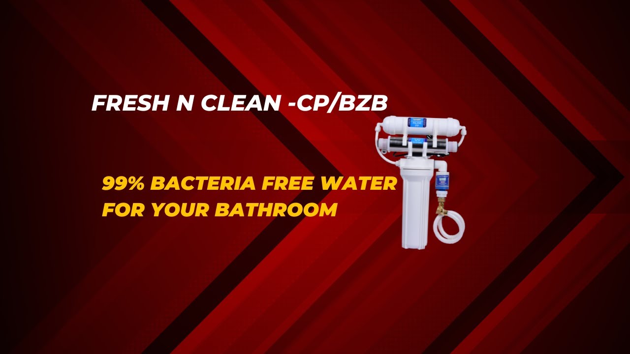 Bacteria Free Water For Your Bathroom