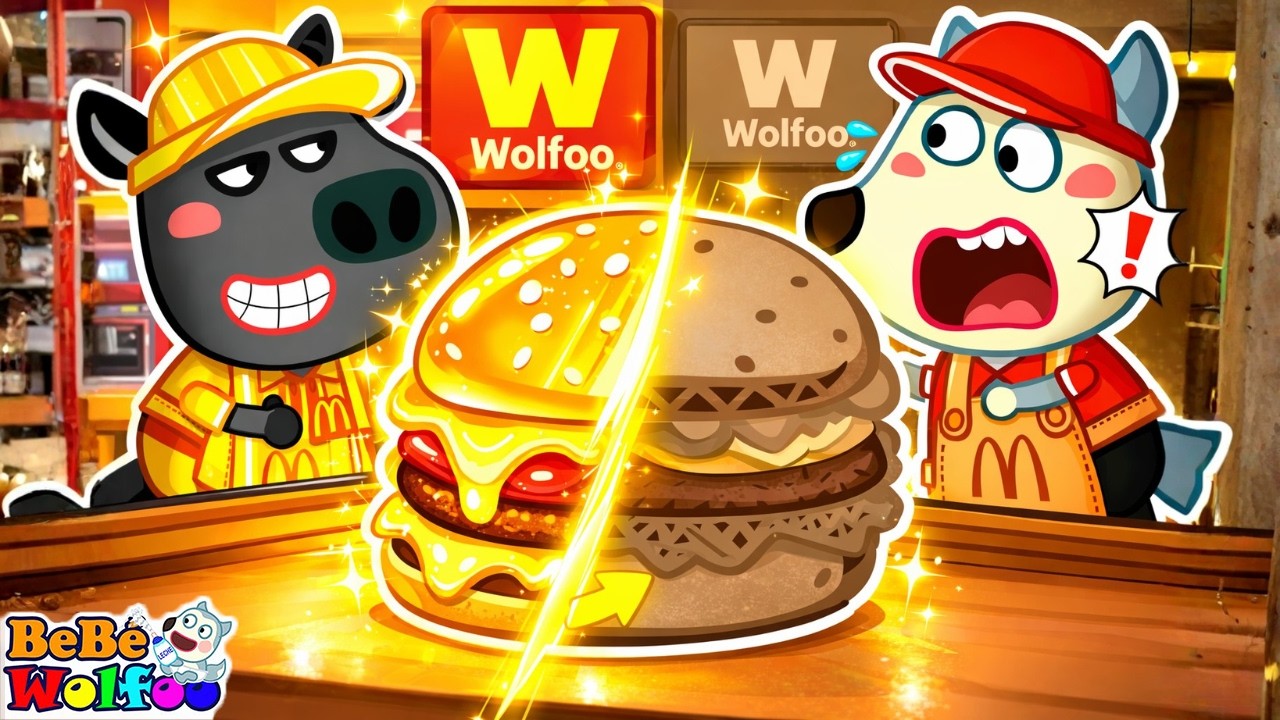 Dibujos animados 📍 ¿Quién hizo la mejor hamburguesa? | Animación | Historias sobre familia