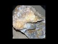 Knapping some raw flint ridge crystal chunk into a hunting arrowhead