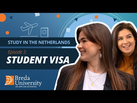 Ep. 3: Netherlands student visa | STUDY IN THE NETHERLANDS | Breda University of Applied Sciences