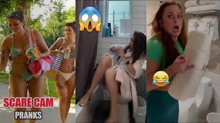 😈 BEST SCARE CAM Priceless Reactions 2024 #05  | Funny Videos TikTok🤣🤣 | Scare Cam Pranks