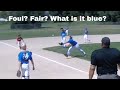 Foul or fair ball two samples  you be the umpire
