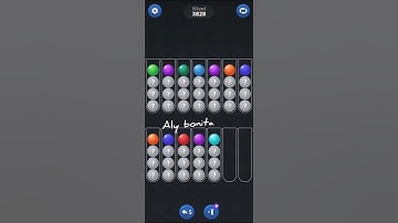 Ball sort puzzle level 3828 #nivel #puzzle #level #resolución #colors #gaming #gameplay