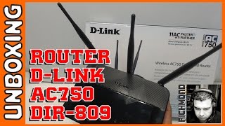 Unboxing: Router inalámbrico D-Link DIR-809 (AC750) | Español
