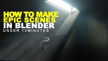 creating epic scenes with advanced volumetric lighting in blender