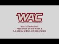 2021-22 WAC Men's Basketball Freshman of the Week 8 - Abdou Dibba, CSU