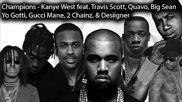 Champions - Kanye West (CLEAN)