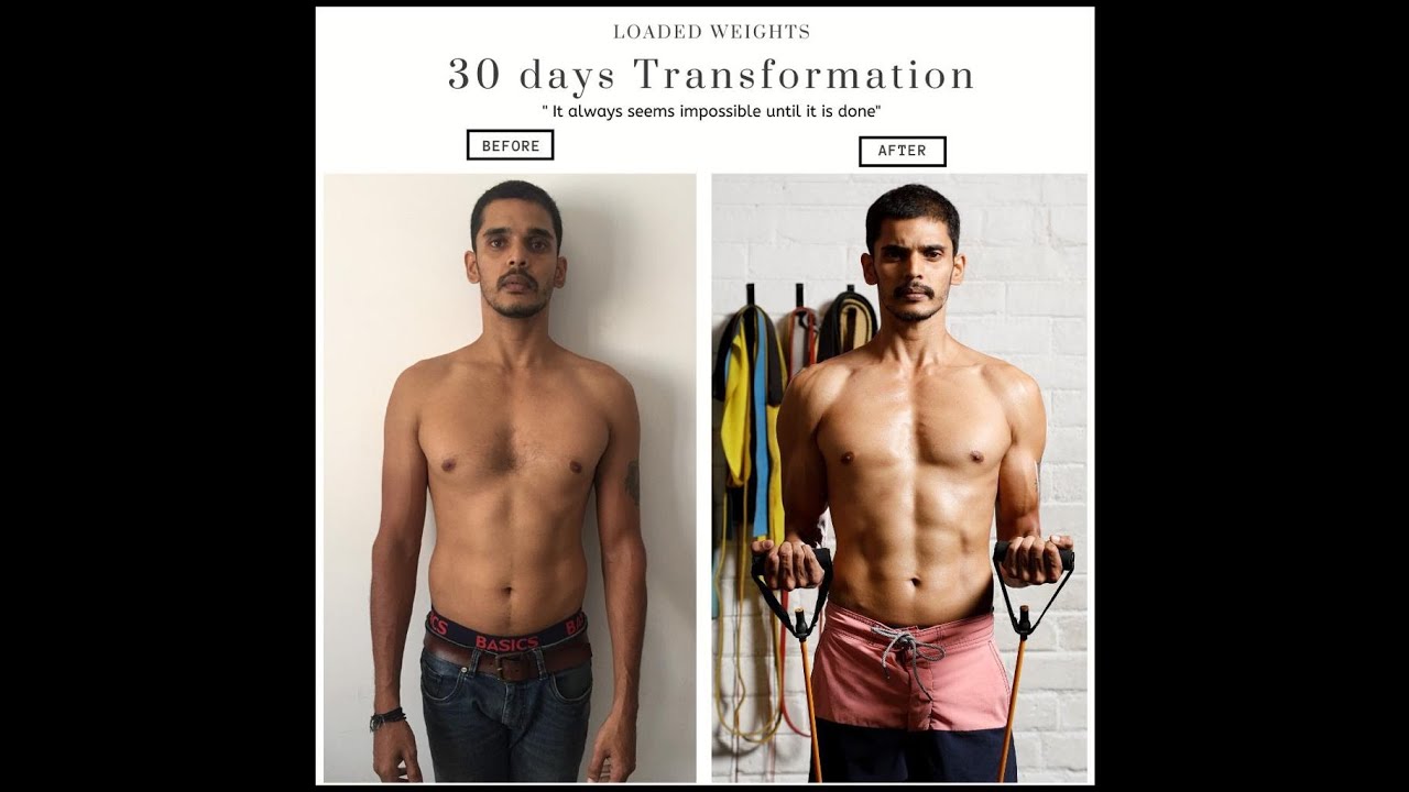 30 DAY BEAST MODE (BODY TRANSFORMATION) CHALLENGE | JUST ABHAY - YouTube