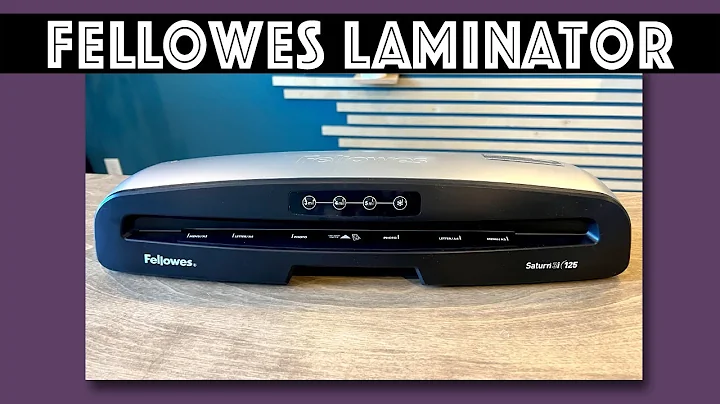 Fellowes Saturn 3i 125 Laminator Review