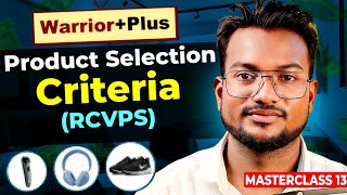Кадр из ролика «Products Selection On WarriorPlus & JVZoo | Complete Affiliate Marketing Masterclass»