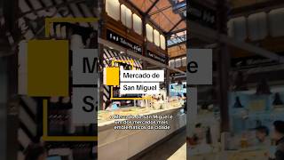 Dentro do Mercado de San Miguel em Madri 🍷 #Madrid #Espanha #Gastronomia #Viagem #tapasroy