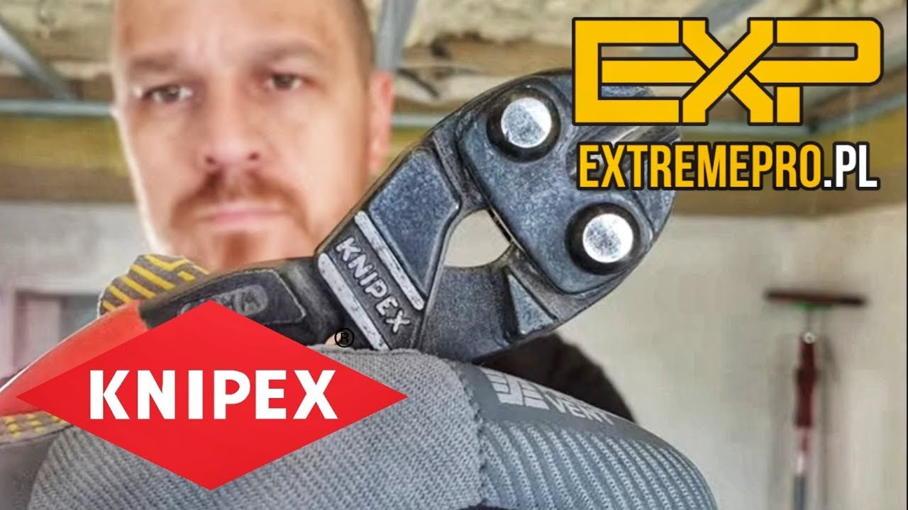 KNIPEX CoBolt S - skracanie prętów wieszaków obrotowych RIGIPS