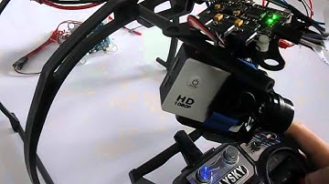 Hobby Siglo Light-weight CNC 3Axis Brushelss Gimbal RTF V2.0－205g Only with 2208&2804 Motor