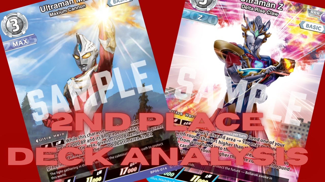 The Secret Best Deck in Ultraman Card Game (BP07) - YouTube