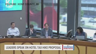 Kent County leaders speak on hotel tax hike proposal