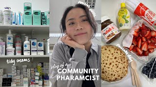 💊 Community pharmacist VLOG #3 | GWRM, CD destruction, pancake day, birthdays