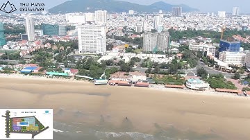 Dự án Vũng Tàu Pearl ✅ Căn hộ du lịch Vũng Tàu Thi Sách | View ngoại khu flycam