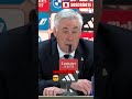 Si el equipo jugara siempre asi la liga seria mas apretada #futbol #realmadrid #ancelotti #shorts