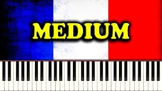 LA MARSEILLAISE (French National Anthem) - Piano Tutorial