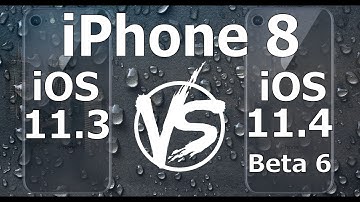 iPhone 8 : iOS 11.4 Beta 6 vs iOS 11.3.1 Speed Test Build 15F5079a