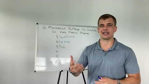 6 MOVEMENT PATTERNS FOR ANY FITNESS PLAN