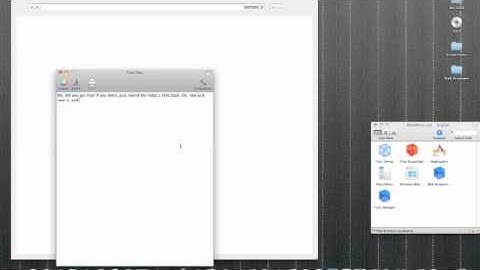 How to build a web browser with xcode