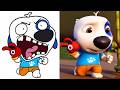 Laugh with My Talking Tom 2 - Crazy Fails Funny drawing meme