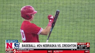 #24 Nebraska baseball defeats Creighton, sweeps season series