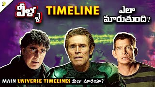 What Happens to MCU Timeline after Spider-Man No Way Home Telugu | NWH Timeline Part - 1 | DeepFo