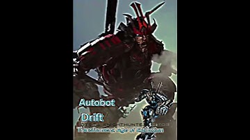 Drift (AOE) VS Sideswipe (ROTF) #ytp #edits #edit #capcut #viralvideo #2025 #character #shortvideo