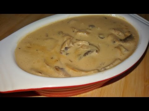 Mushroom Sauce The Best Recipe - Make It Easy Recipes