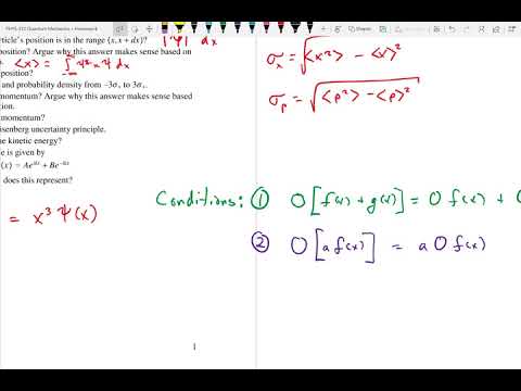 Quantum Mechanics Lecture