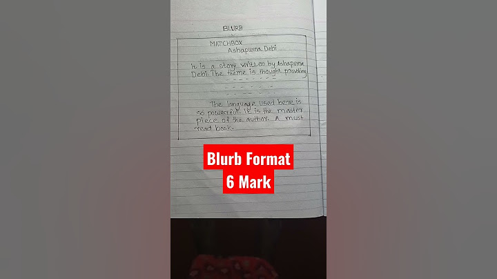 #Shorts Blurb writing  blurb format #Shorts format blurb |#plus two english exam important question