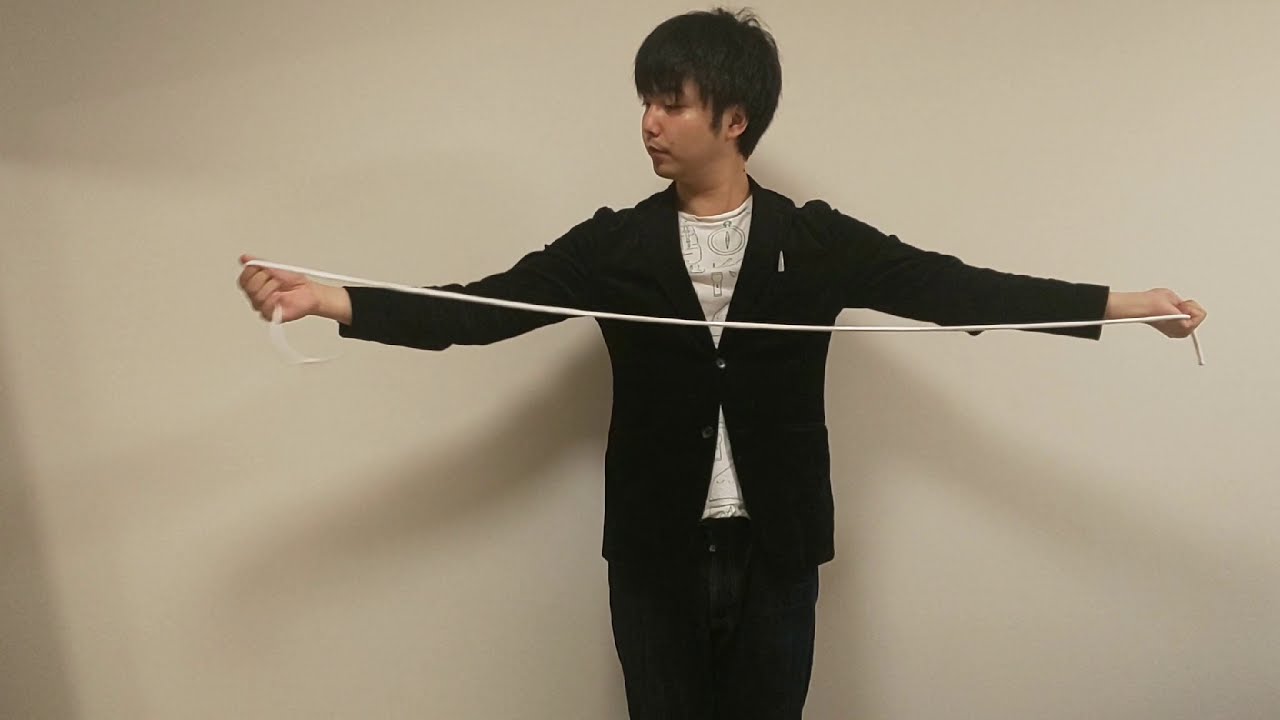 手品 マジック動画 ロープ切り Cut And Restored Rope 演技 戸崎拓也 Youtube
