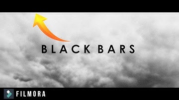 How to Add Cinematic Black Bars to Videos || Wondershare Filmora || VIDEONATION PRO