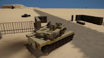 Space Engineers - Testing Abrams M1A2 Armor