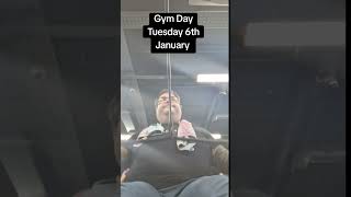 Gym Day Tuesday 6th January #fitnessjourney #gymday #healthandwellnessgoals #accountability