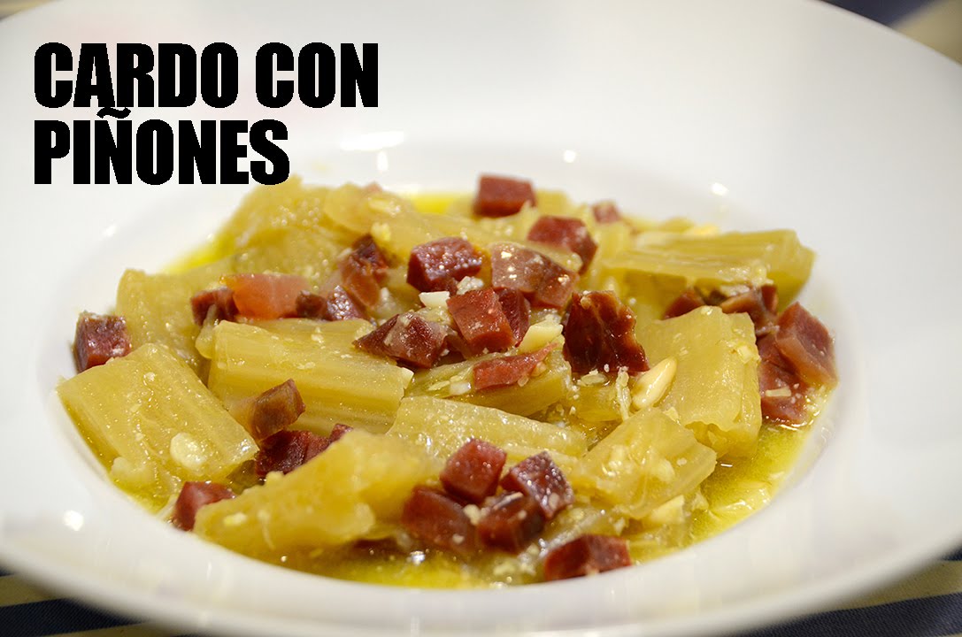 Cardo con Piñones