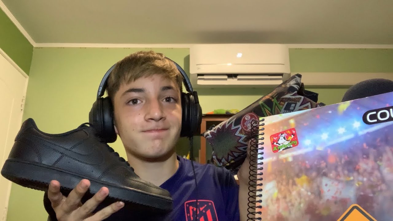 ASMR Útiles escolares