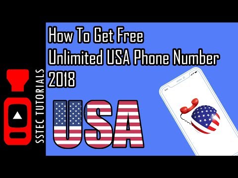 How to get Free USA Phone Number 2018 | Verify Any Online Account ✔️