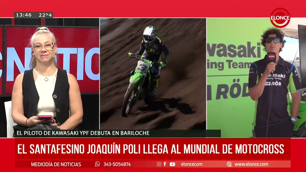 El Santafesino Joaquín Poli llega al Mundial de Motocross - Elonce
