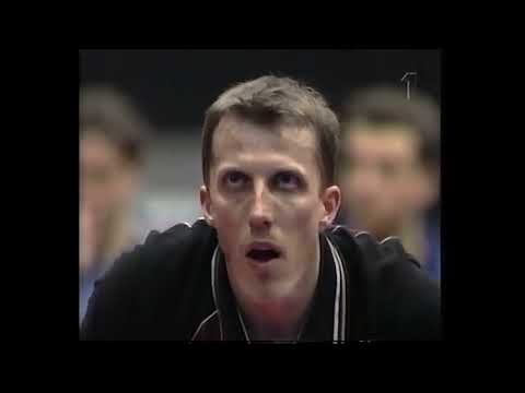 видео: Jan-Ove Waldner vs Jörg Rosskopf, EC Tabletennis Final Teams 2000