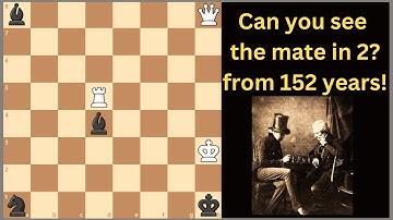 Historical And Beautiful Mate in 2 Moves Puzzle
