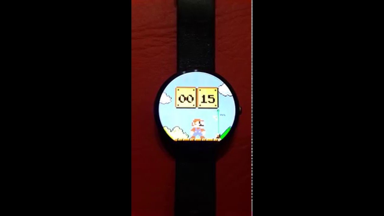 Mario watch face - YouTube