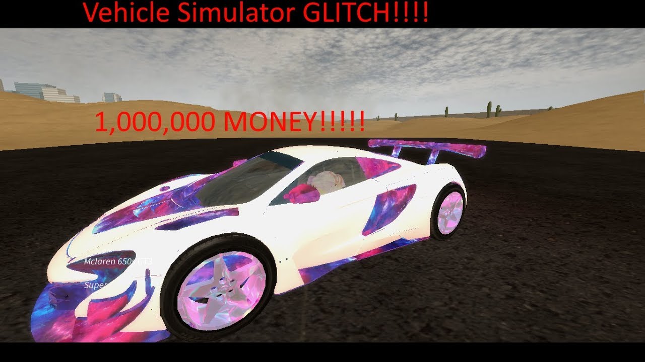 Roblox Vehicle Simulator Money Glitch Codes And More YouTube