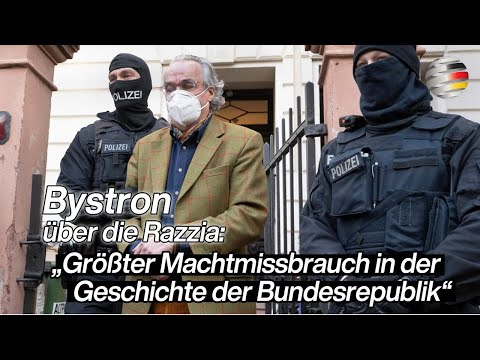 Bystron (AfD) über die Razzia: „Größter Machtmissbrauch in der Geschichte der Bundesrepublik!“