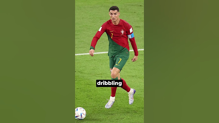 Why does Ronaldo always wear LONG SLEEVES?