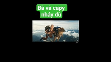 capybara và bà nhảy dù... #capybara #funny
